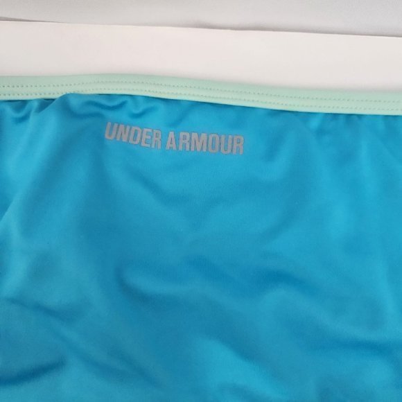 Girls‎ Blue Under armor swimsuit Size 14 - Picture 7 of 7